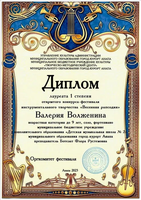 1 Волженина Валерия